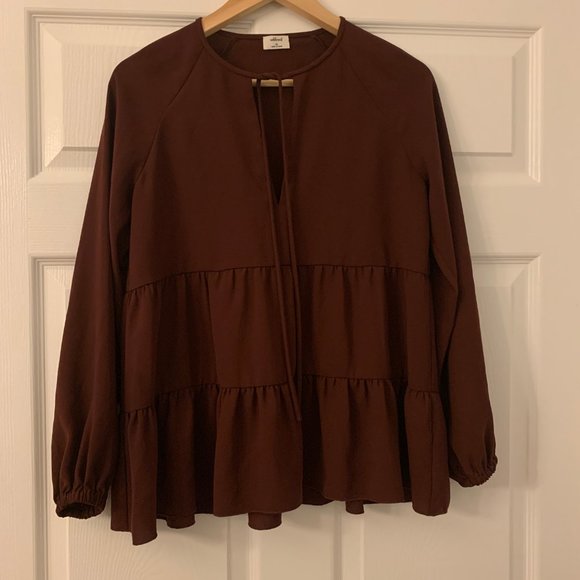 Aritzia Wilfred Odette Blouse Size XS - Picture 3 of 6